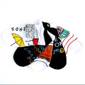 Wholesale - 5pk FRIENDS ILL BE THERE FOR YOU SOCKS SIZE 9-11, UPC: 193159053956